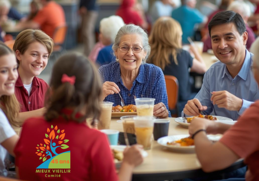 Dîner de l’amitié intergénérationnel - Édition printemps