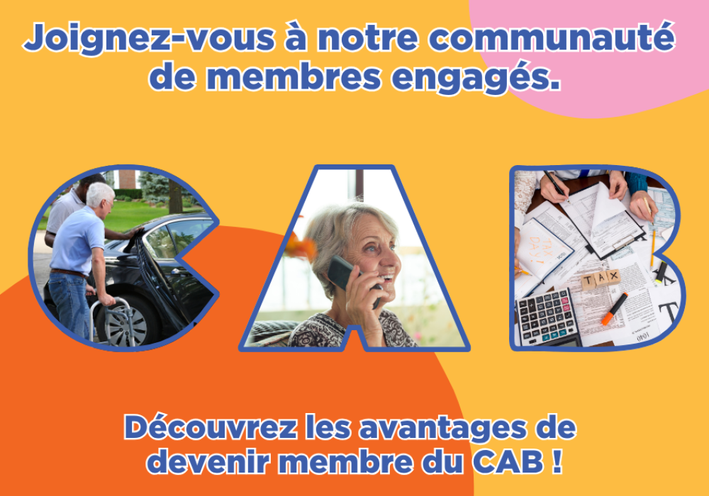 Devenez membre de votre CAB !